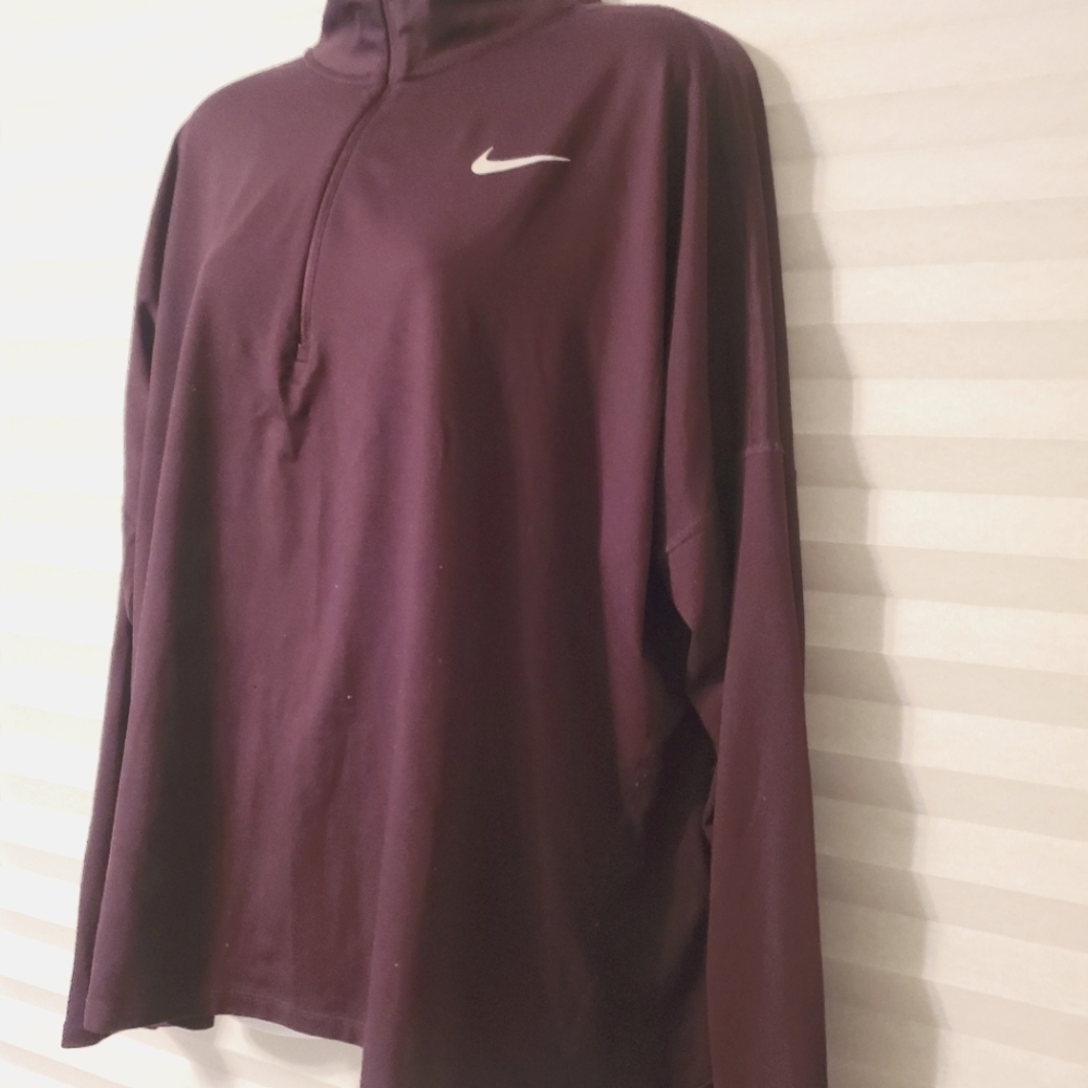 Nike Dri Fit Half Zip Running Pullover 1X